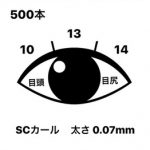 ＊3Dボリュームラッシュ500本＊_20170810_2