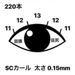 シングルエクステ220本_20180803_2